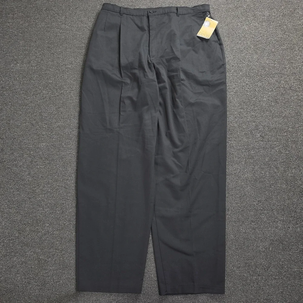 Vintage Levis Sportswear Trousers Mens 22W/36 Black Sport Hidden Fit USA Made